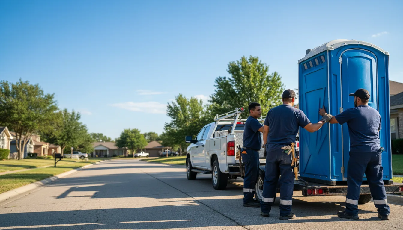 Portable Toilet Rental in Odessa, MO near me